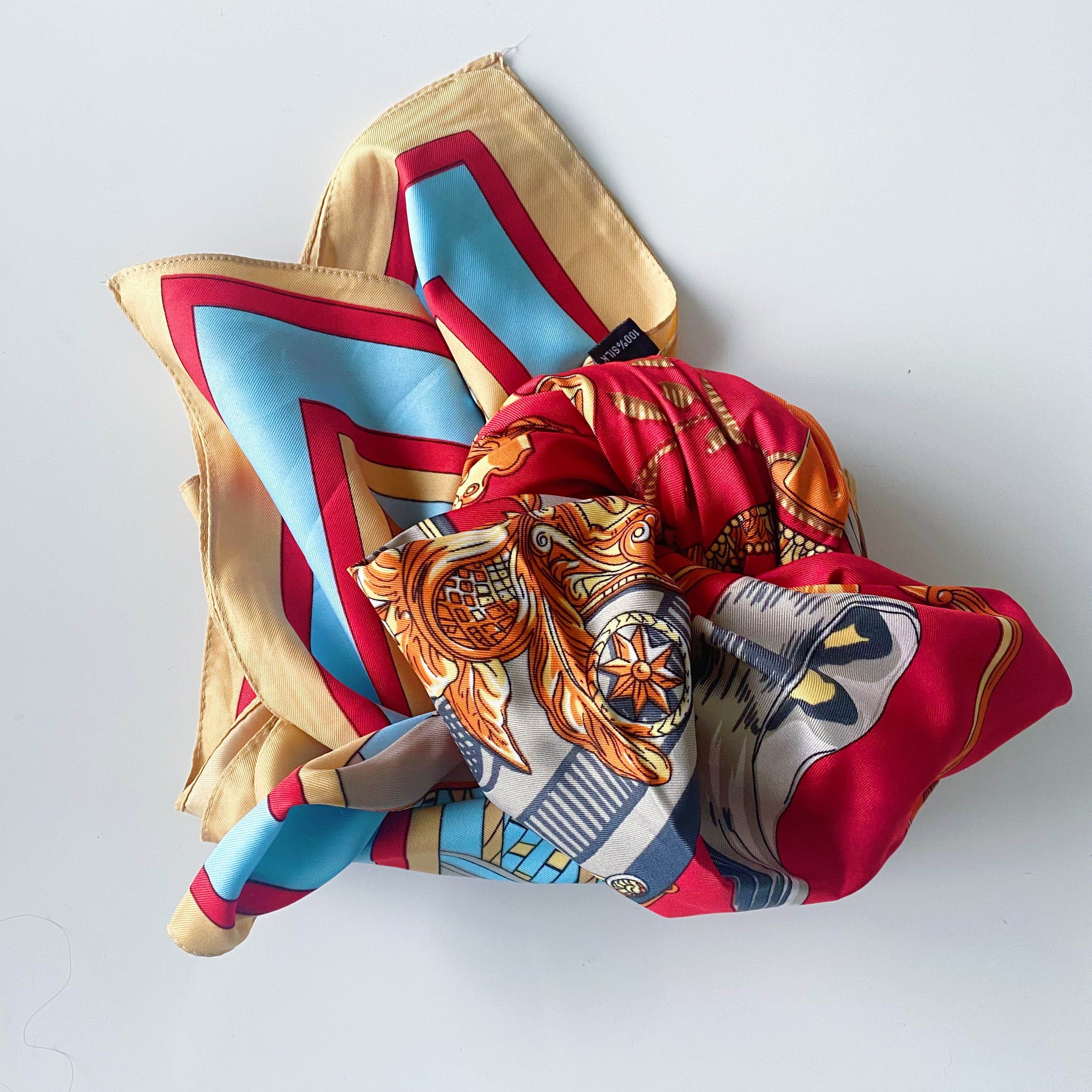 100% Silk Scarf - 50x50"