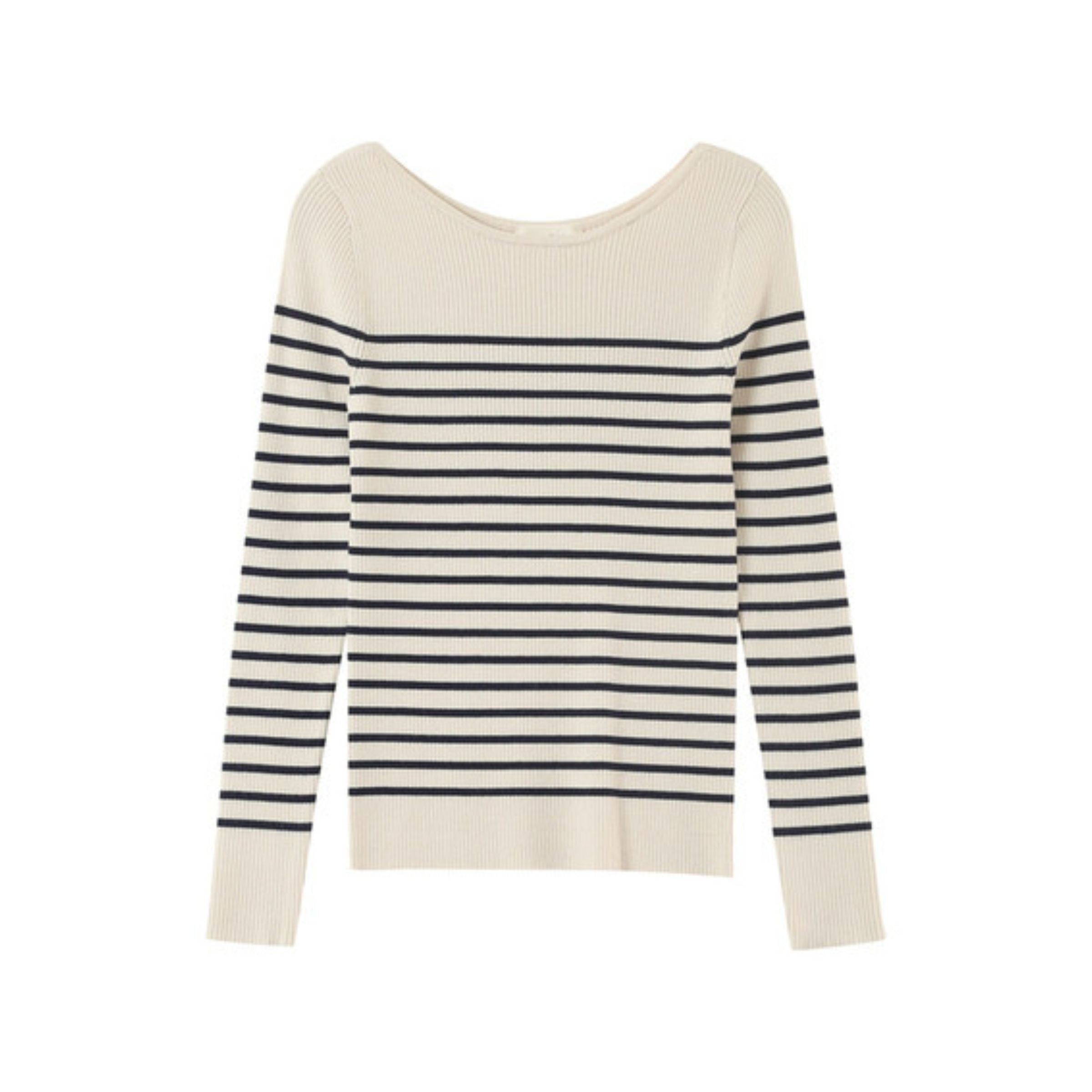 Pacome Striped Breton Top — Marine - Public Mercantile