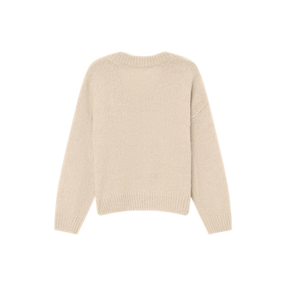 Pull Natalino en mélange d'alpaga — Écru