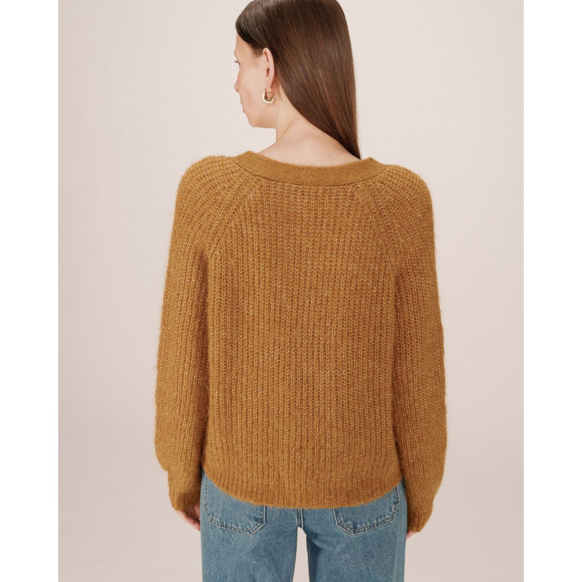 Pull Natalino en mélange d'alpaga — Écru