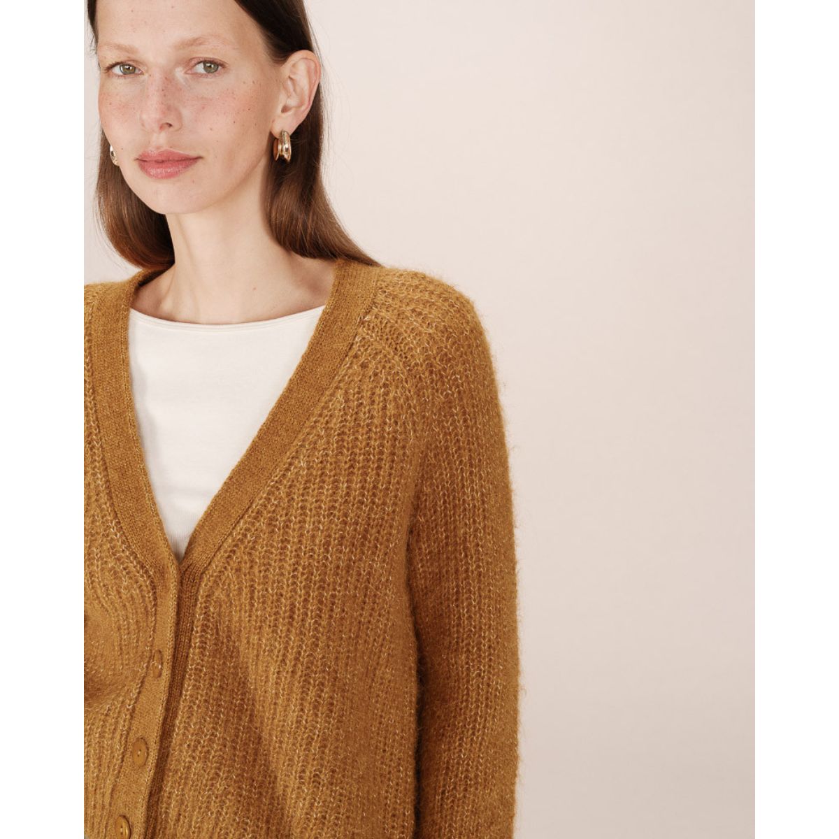 Pull Natalino en mélange d'alpaga — Écru