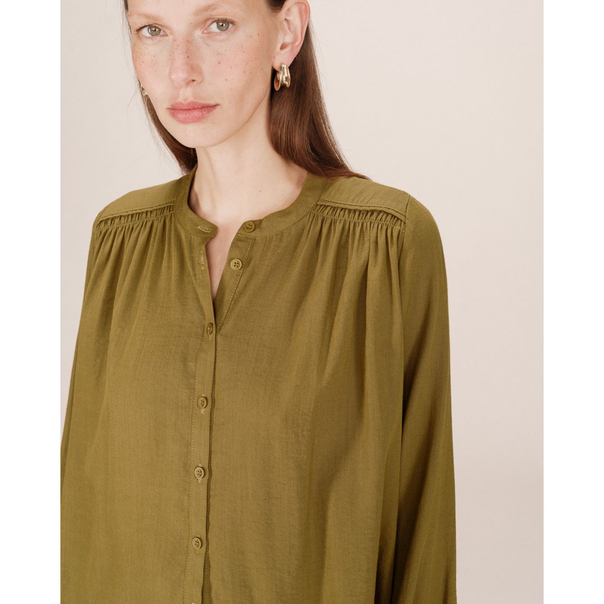 Pull Natalino en mélange d'alpaga — Écru