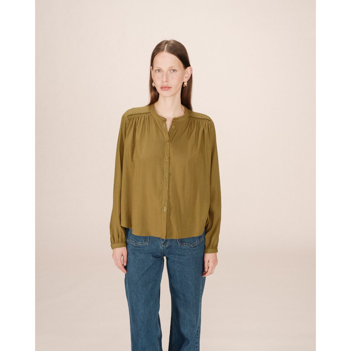Pull Natalino en mélange d'alpaga — Écru