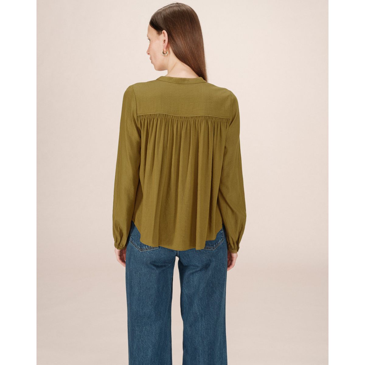 Pull Natalino en mélange d'alpaga — Écru