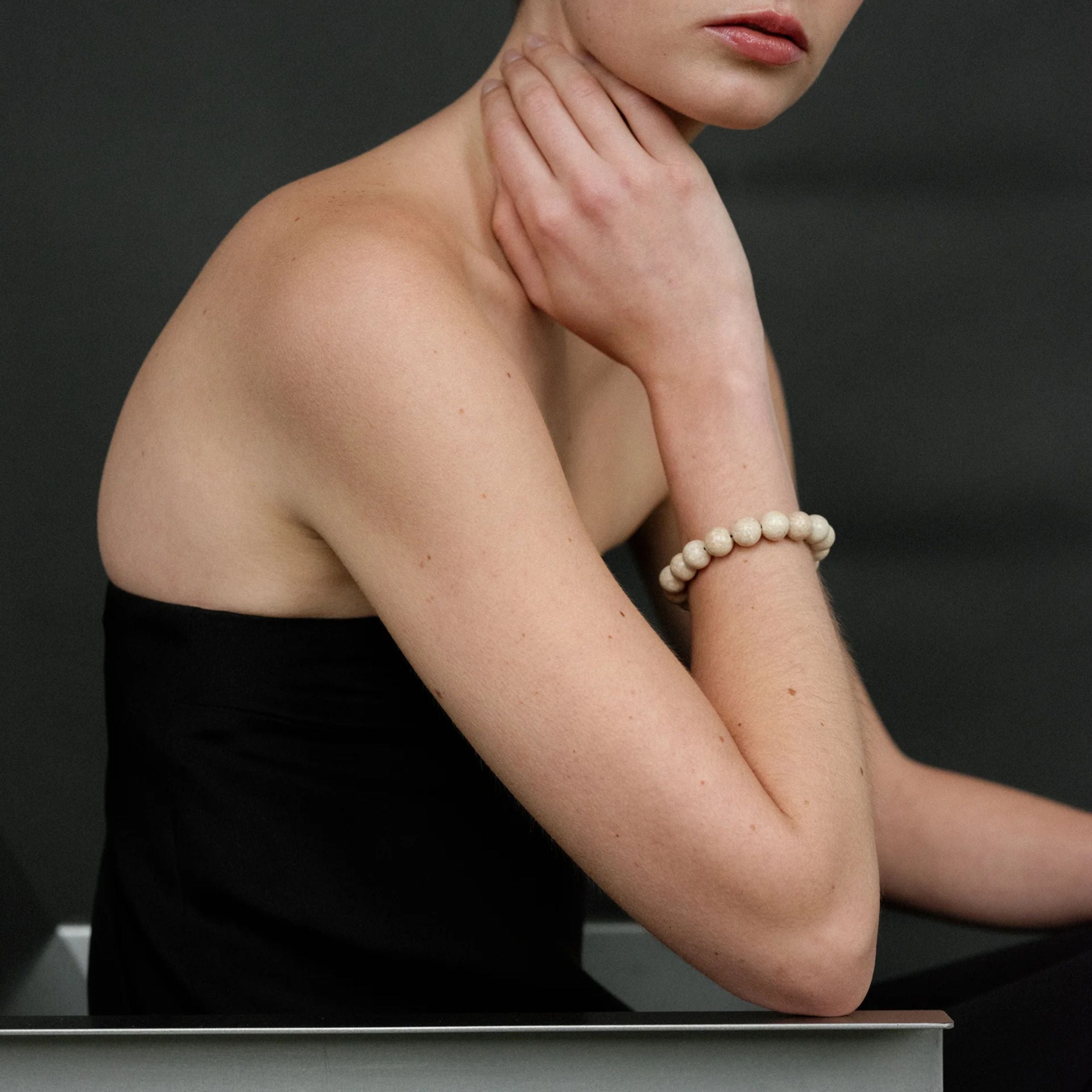 Bracelet Grande Boule Riverstone — Lisbeth