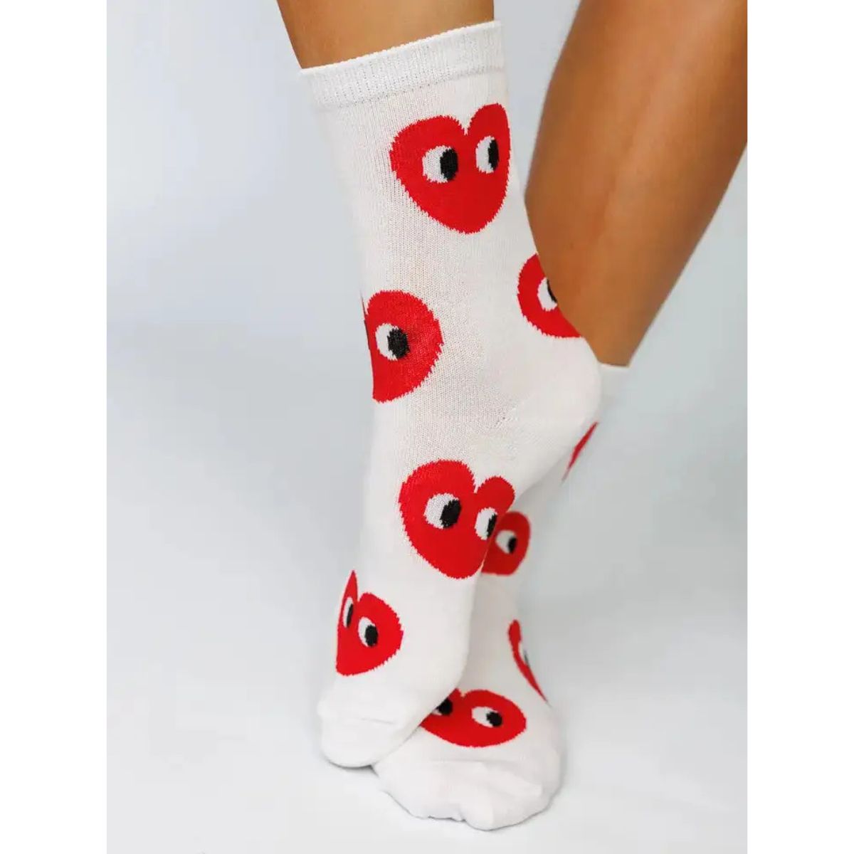 Hearts All Over Socks - Public Mercantile