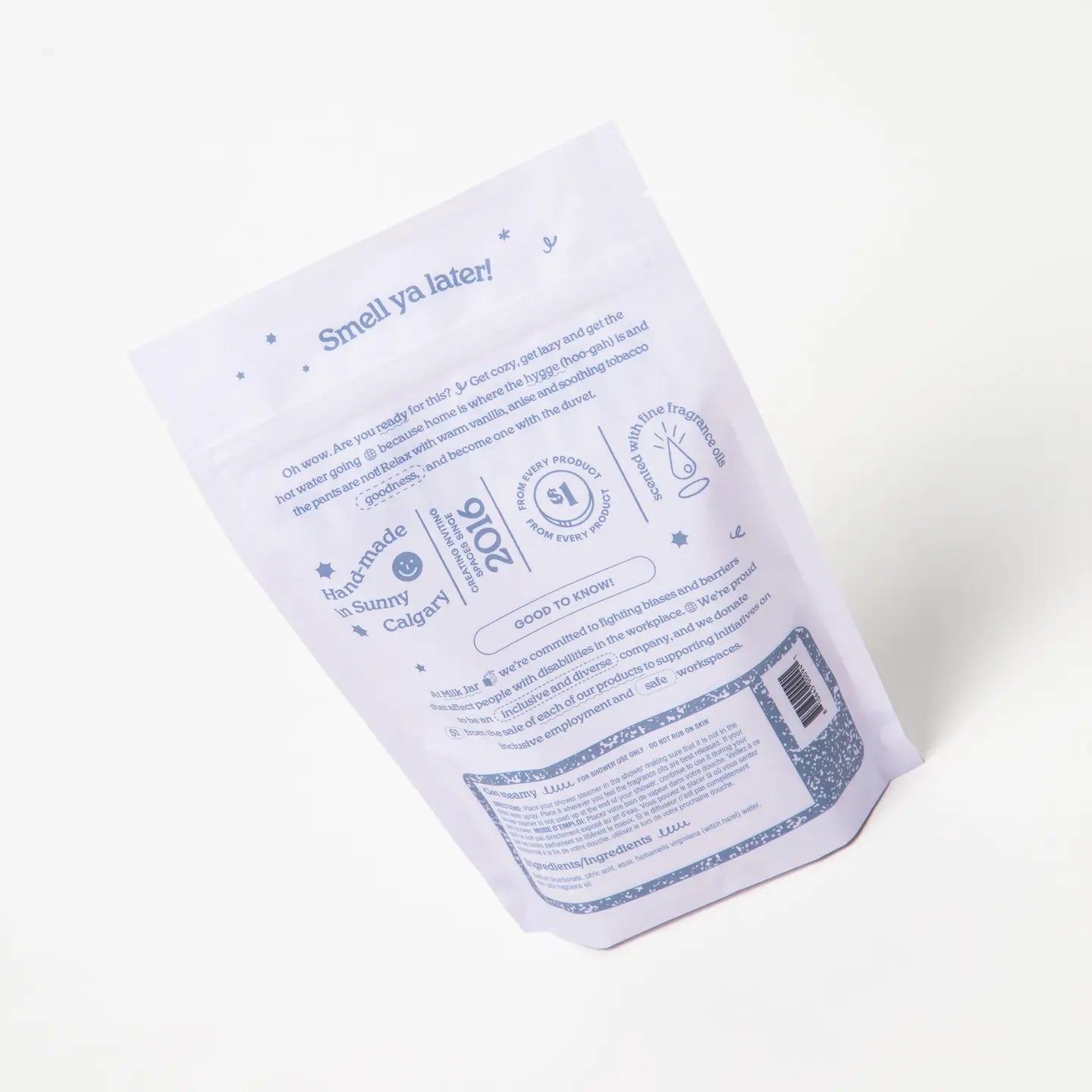 Hygge Shower Steamers — Milk Jar
