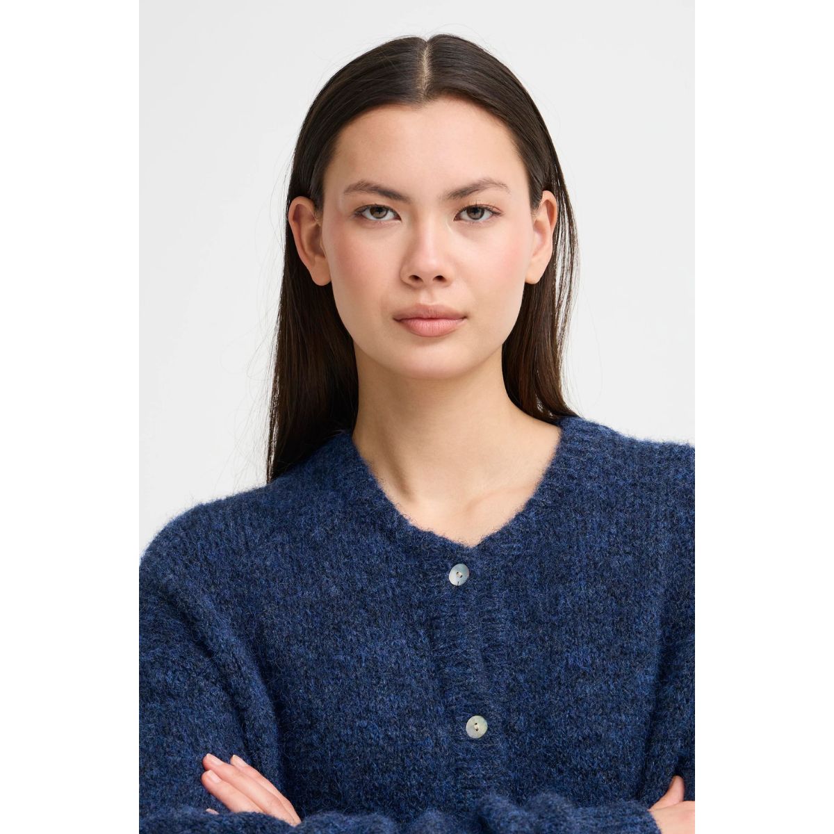 Chemise boutonnée Linno — Écru