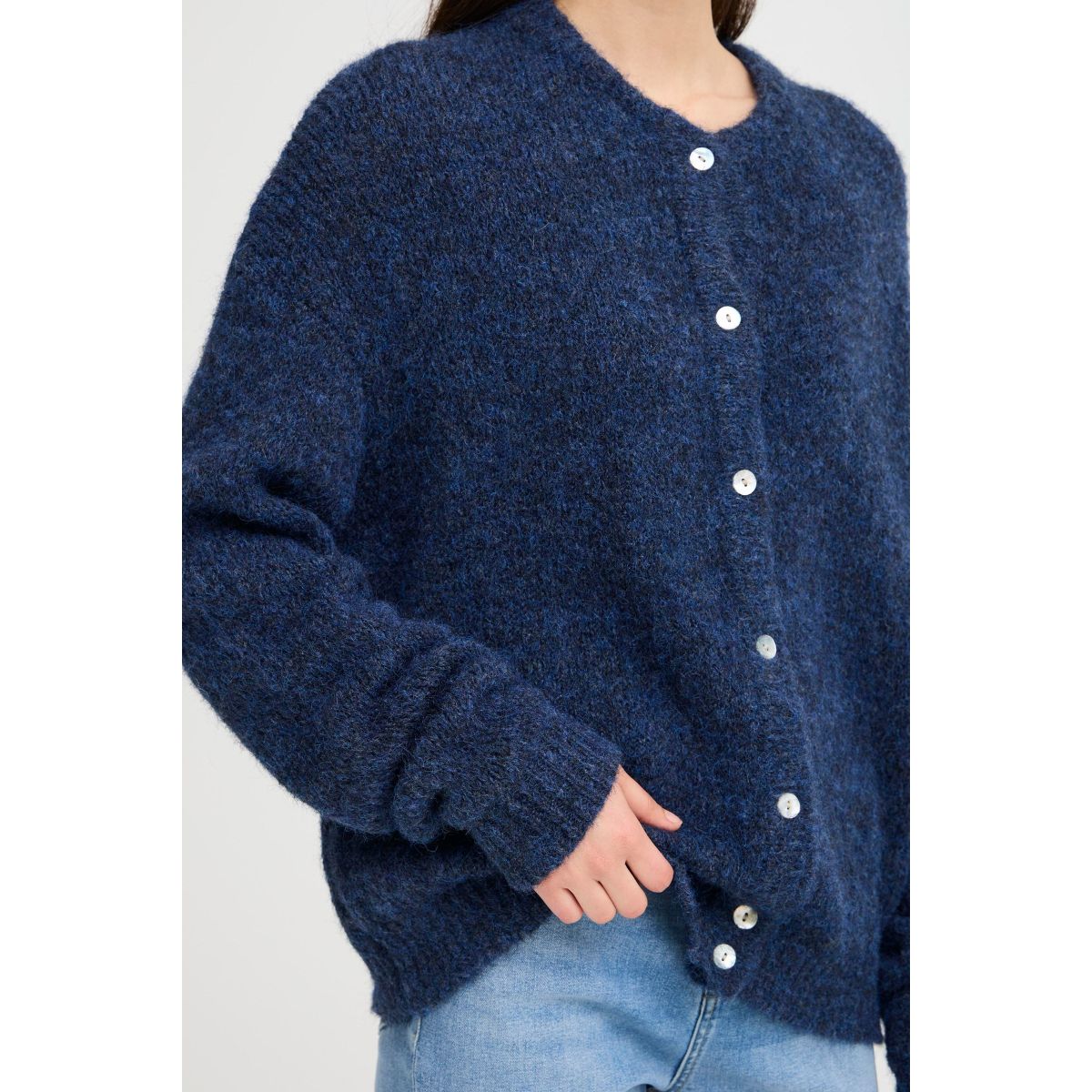 Chemise boutonnée Linno — Écru
