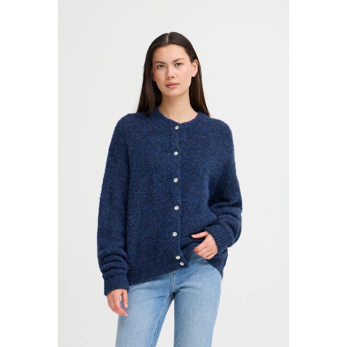 Chemise boutonnée Linno — Écru