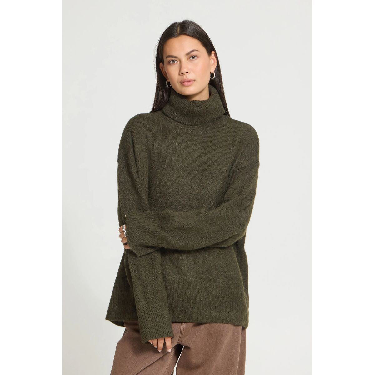 Kamara Turtleneck Sweater — Rosin