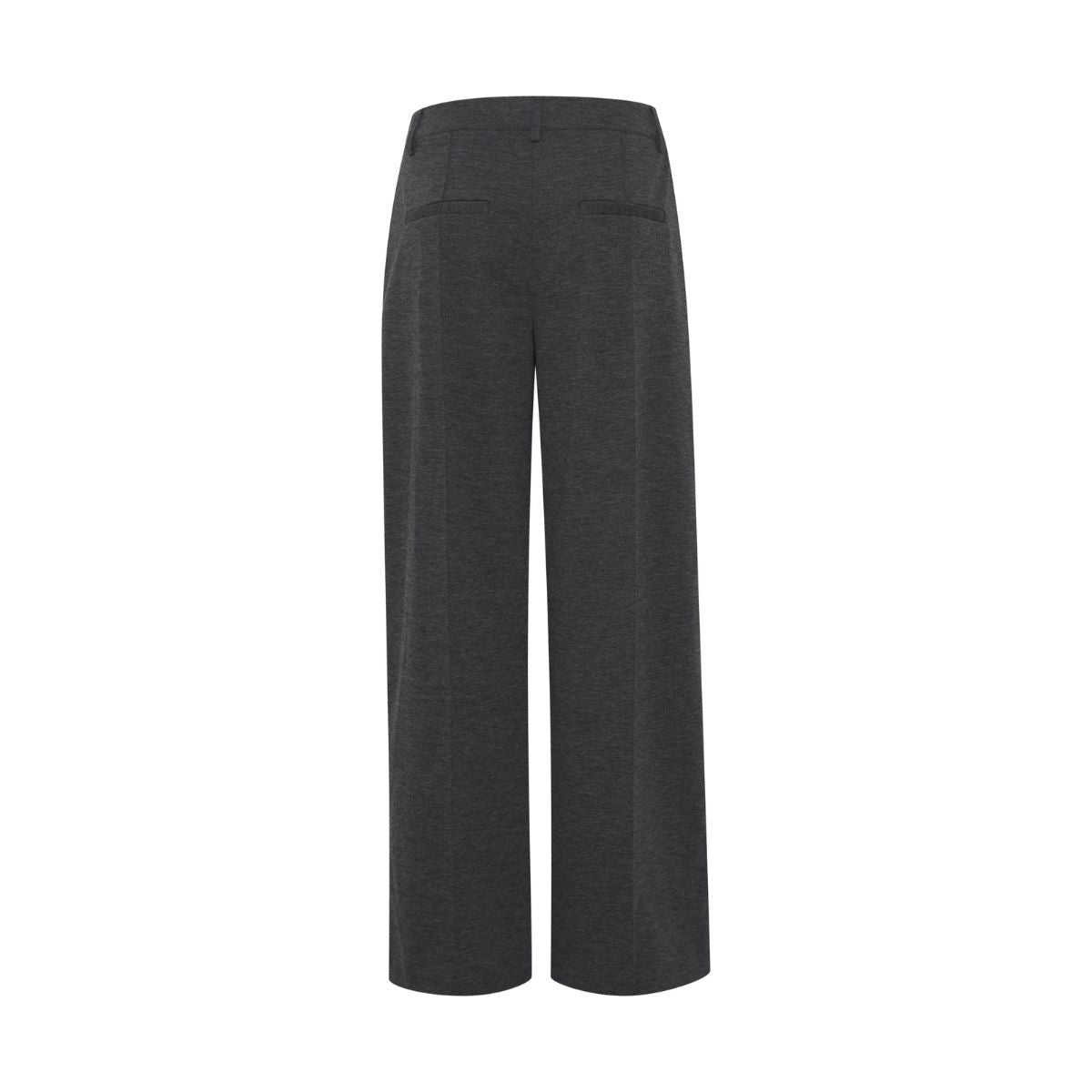 Pantalon ICHI Copenhagen Kate Jacquard - Chevrons noir/lézard
