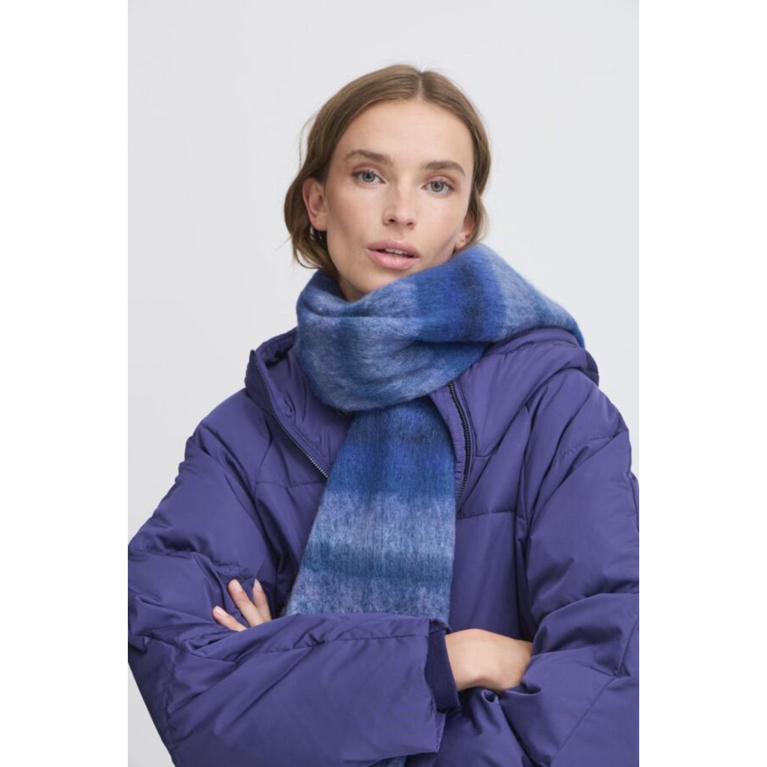 ICHI Copenhagen Catalin Écharpe — Violet Impérial