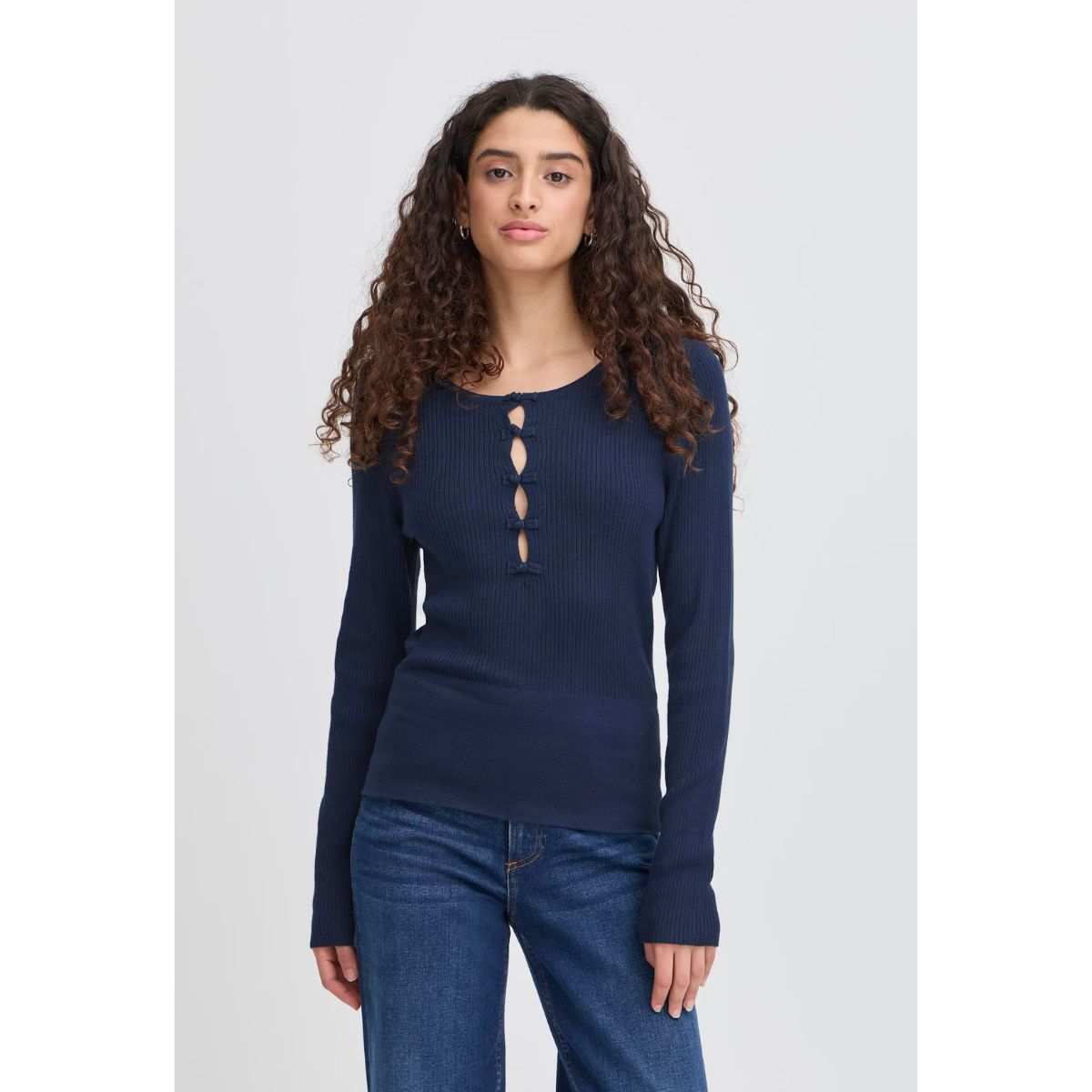 Chemise boutonnée Linno — Écru
