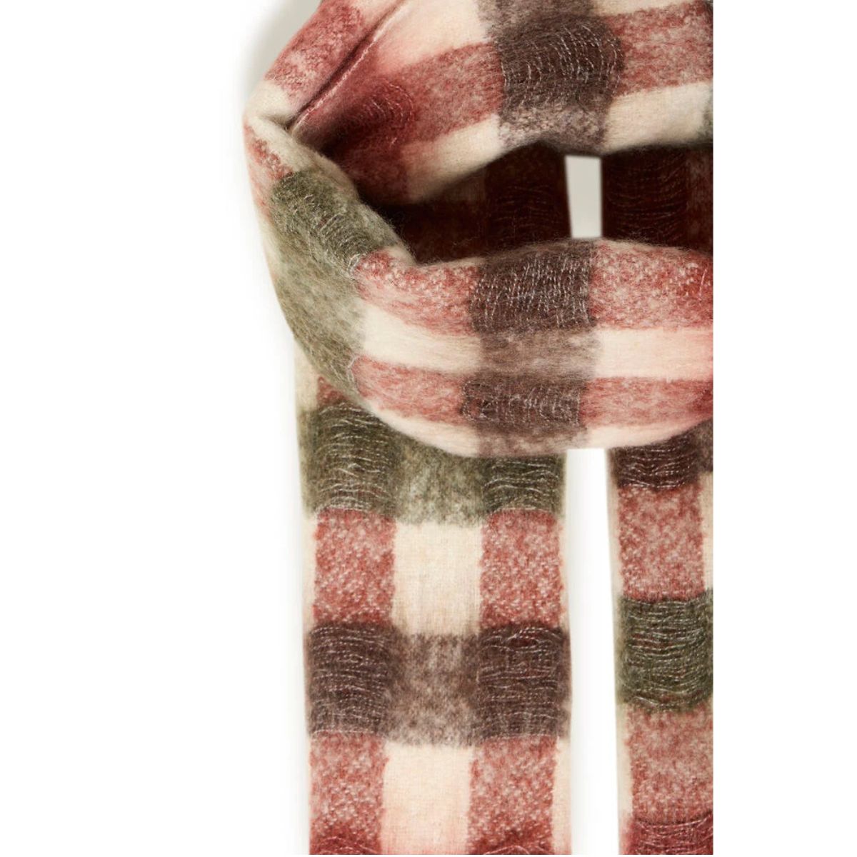 Maylon Blanket Scarf — Autumn Plaid
