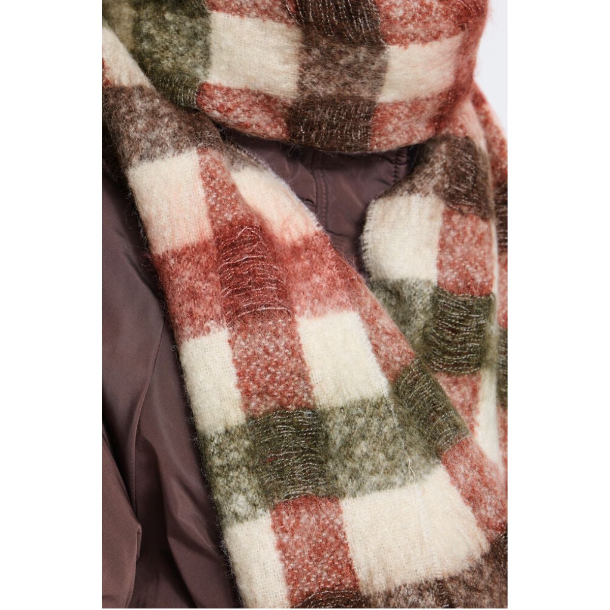 Maylon Blanket Scarf — Autumn Plaid