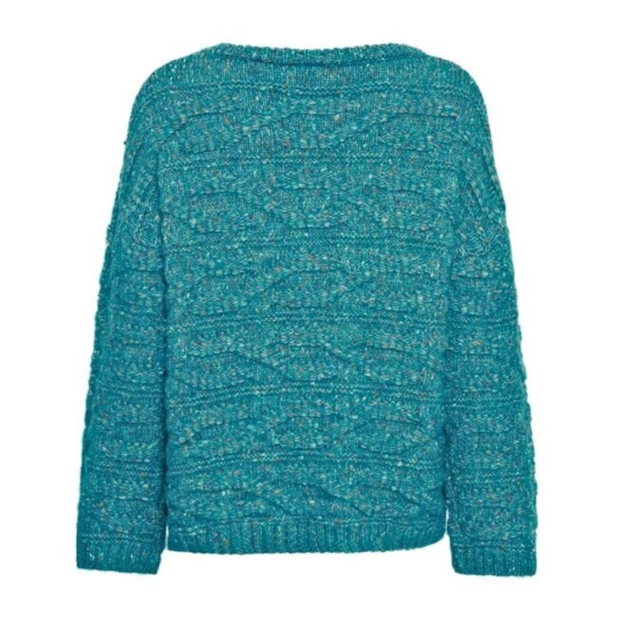 ICHI Copenhagen Balas Sweater — Green Blue Slate - Public Mercantile
