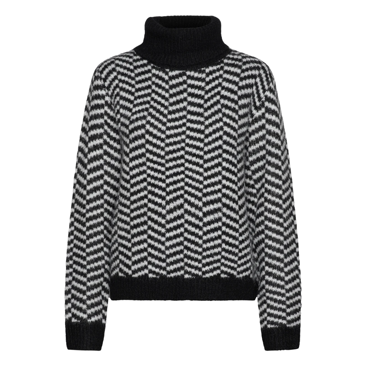 ICHI Copenhagen Bansie Sweater — Black - Public Mercantile
