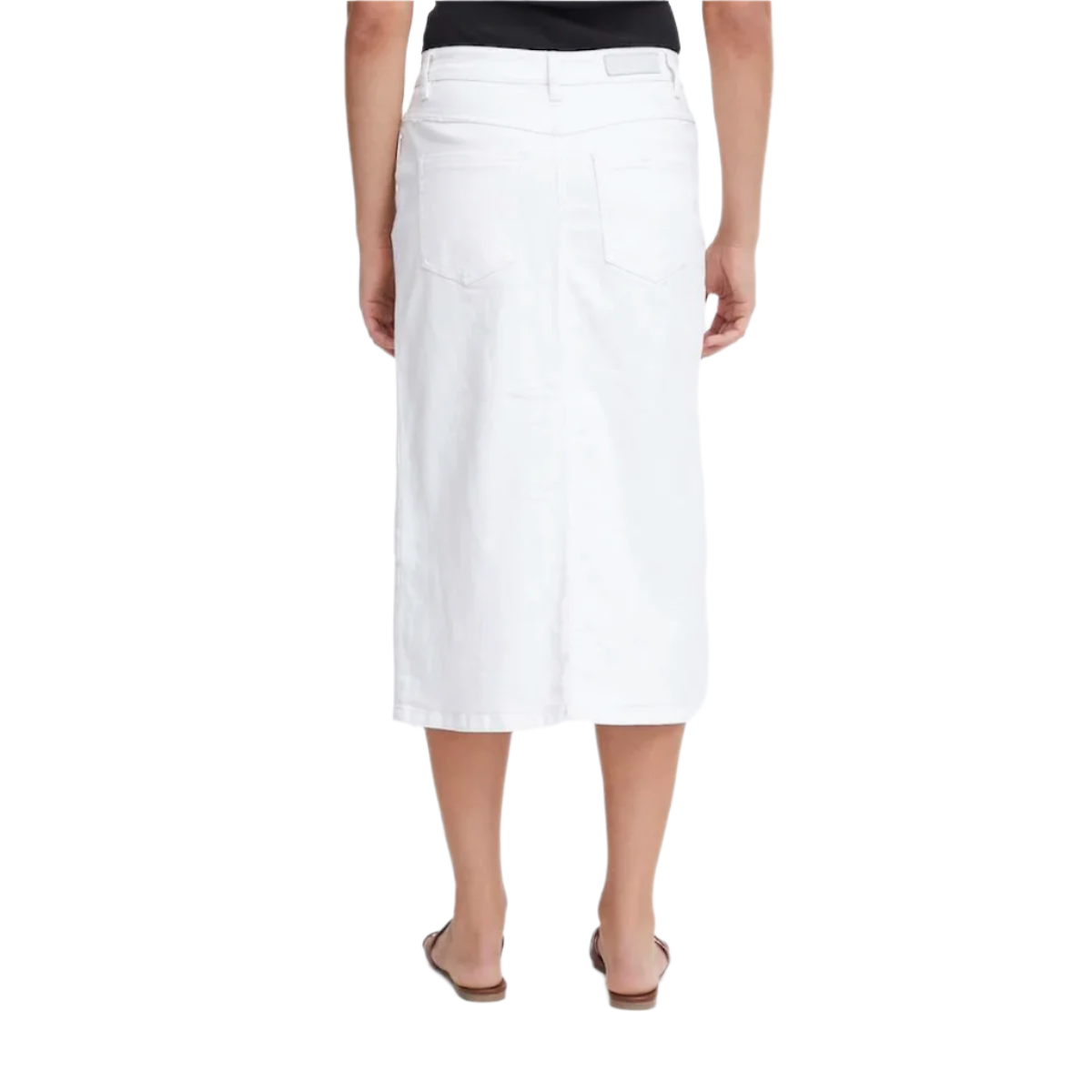 ICHI Copenhagen Blanc de Blanc Skirt - Public Mercantile