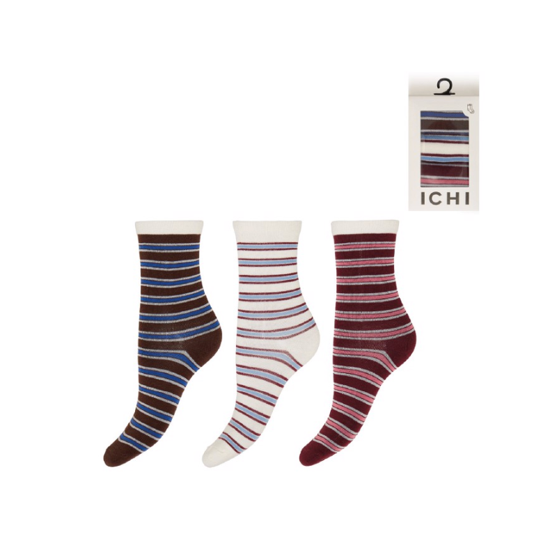 Striped Socks — 3-pack - Public Mercantile