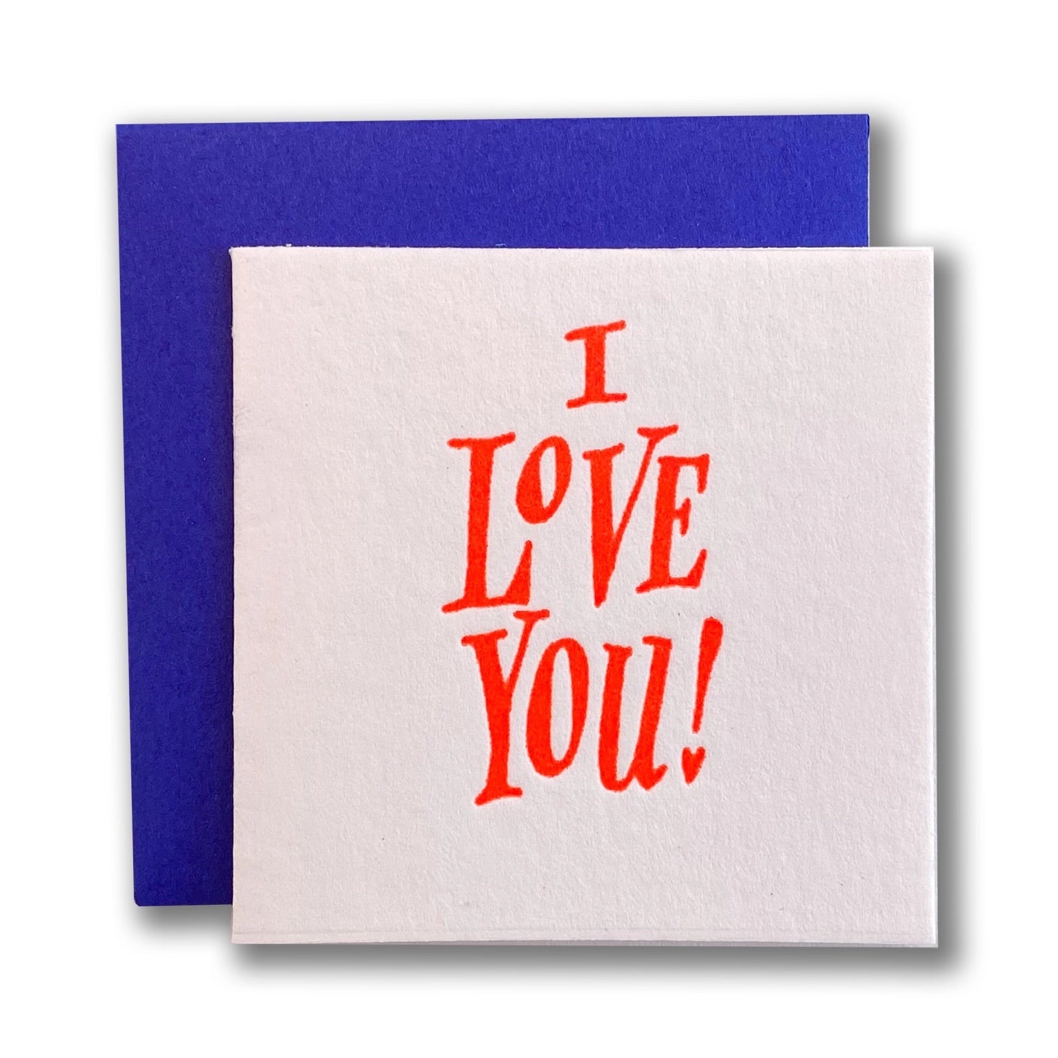 I Love You Tiny Card - Public Mercantile