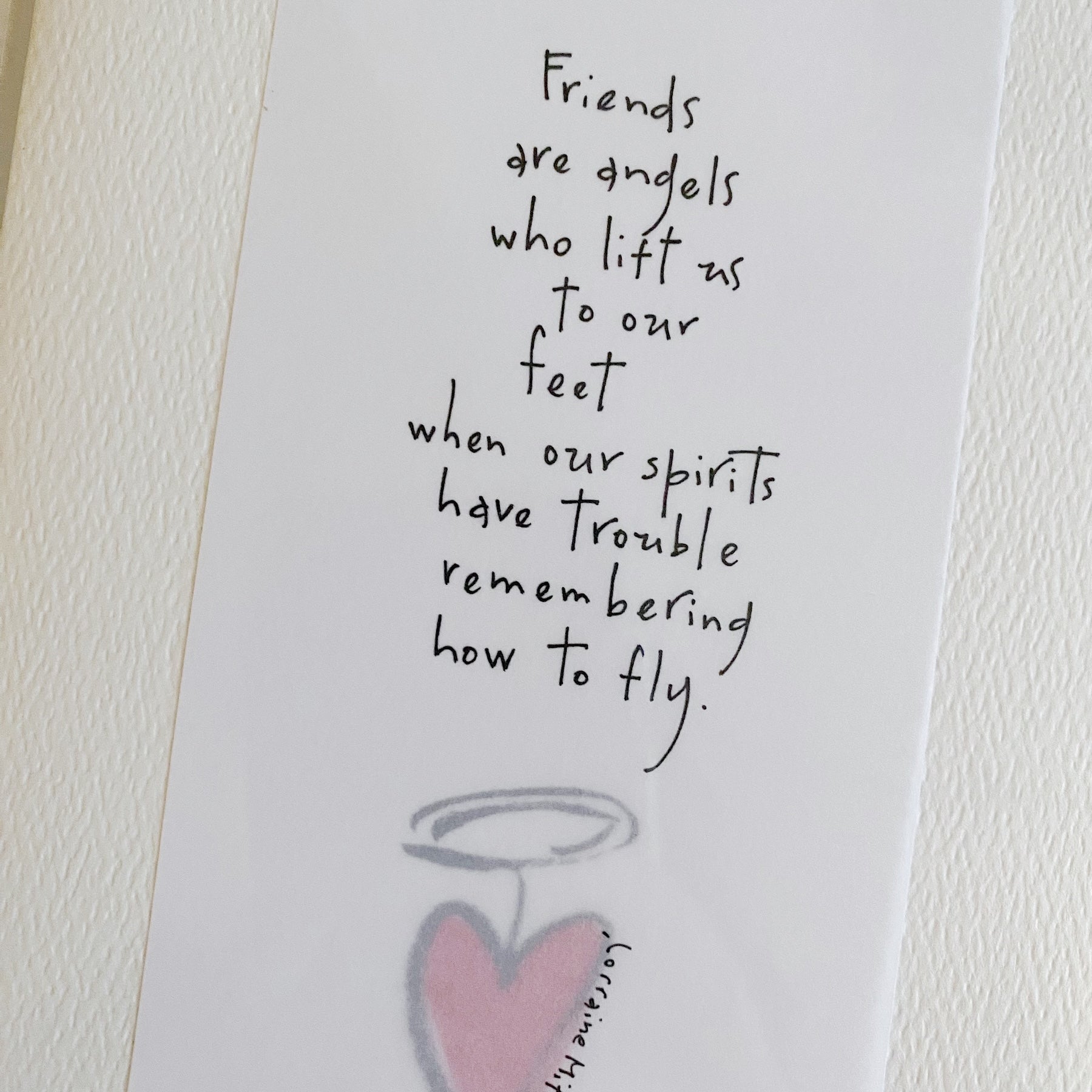 Carte d'amitié Kate et Campbell