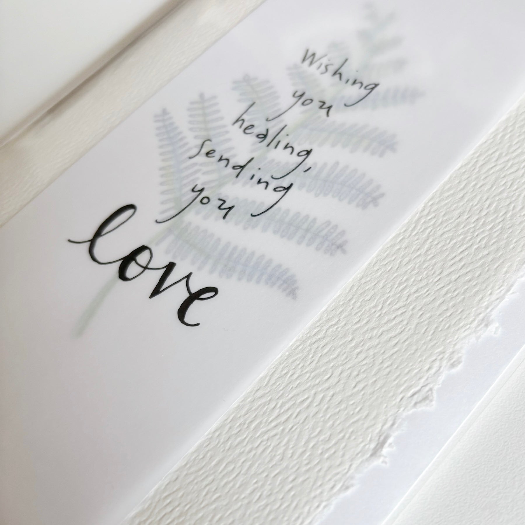 Carte de condoléances de Kate et Campbell