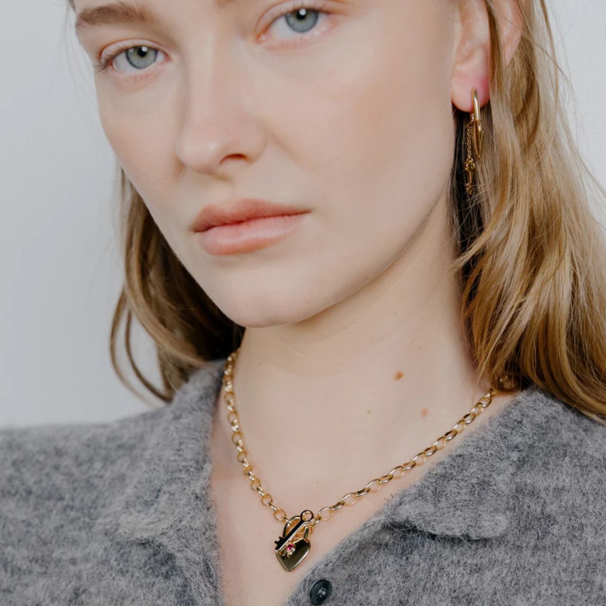 Loula Necklace Gold - Kara Yoo - Public Mercantile
