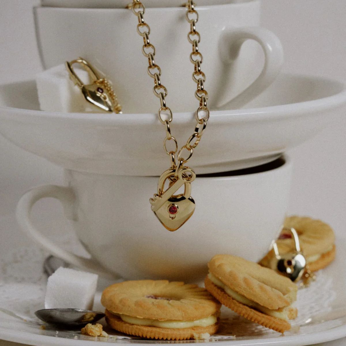 Loula Necklace Gold - Kara Yoo - Public Mercantile