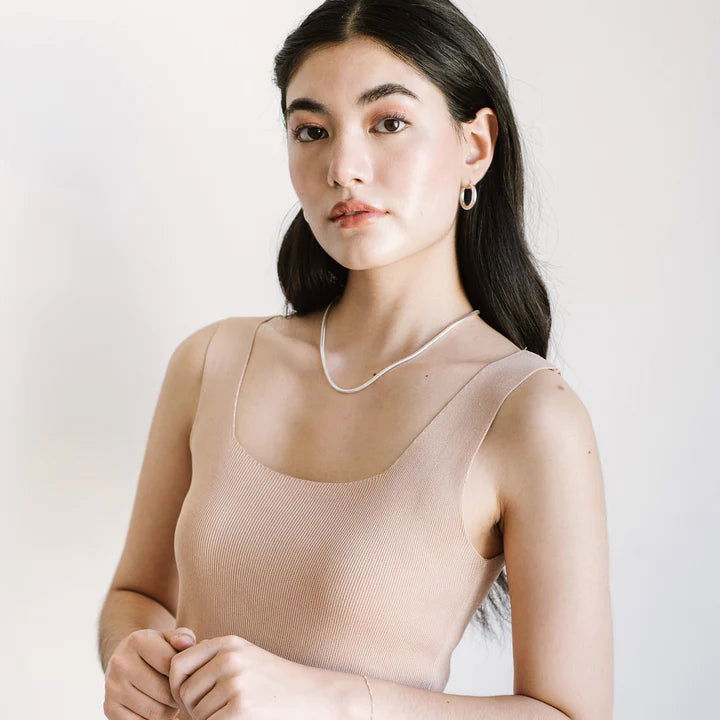 Kara Yoo Cait Hoops - Silver - Public Mercantile