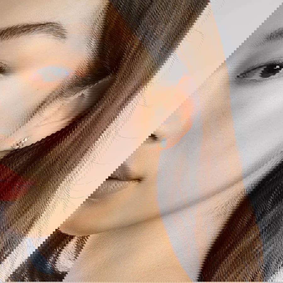 Kara Yoo Teardrop Studs - Silver - Public Mercantile