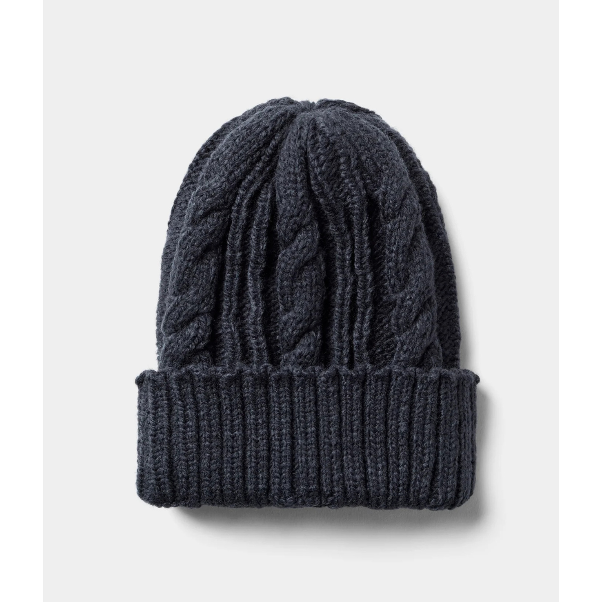 Known Supply Cable Knit Toque - Dark Blue - Public Mercantile