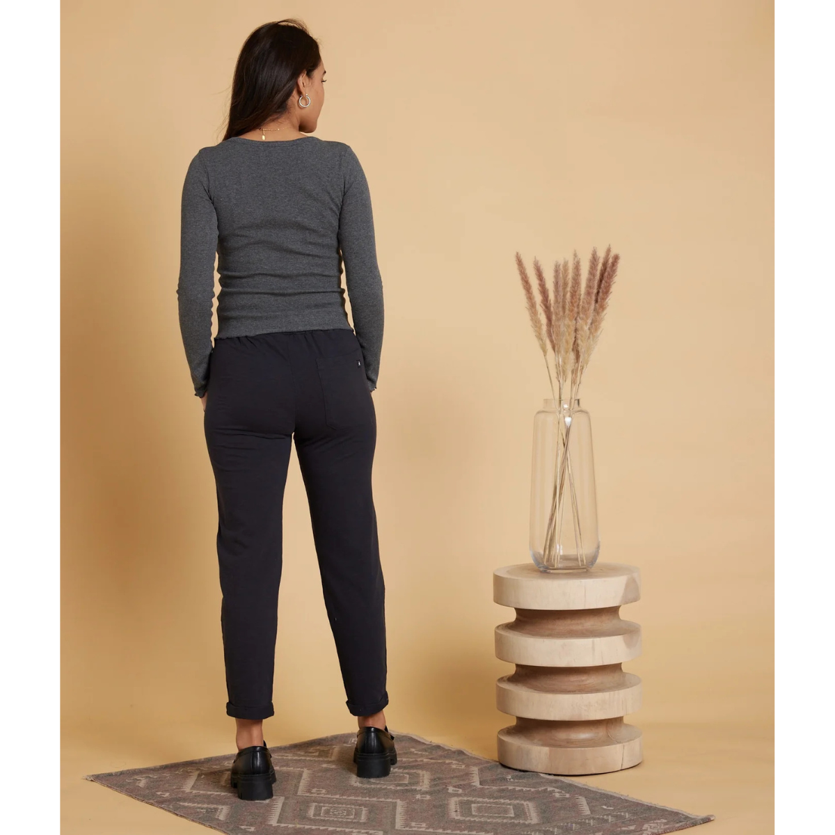 Known Supply Jill Top - Heather Grey - Public Mercantile