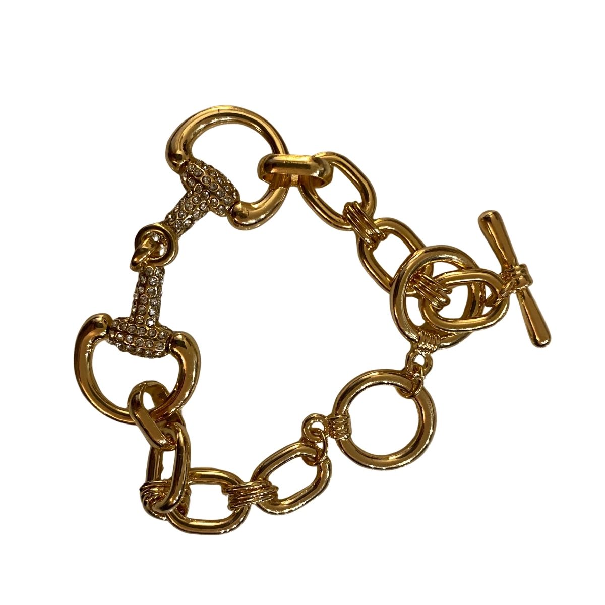 Krystal Toggle Bracelet — Gold - Public Mercantile