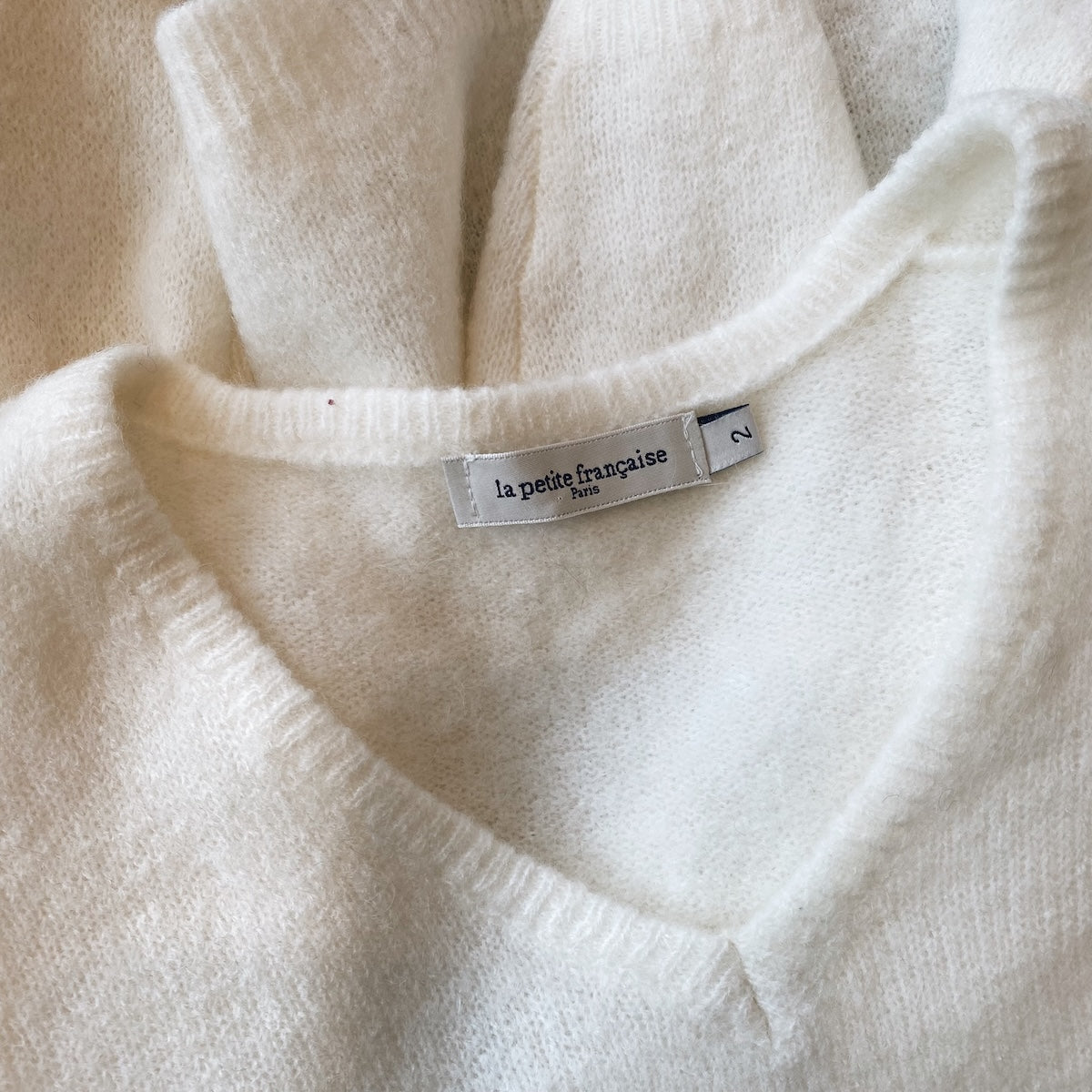 Melodie Alpaca Sweater â Vanilla