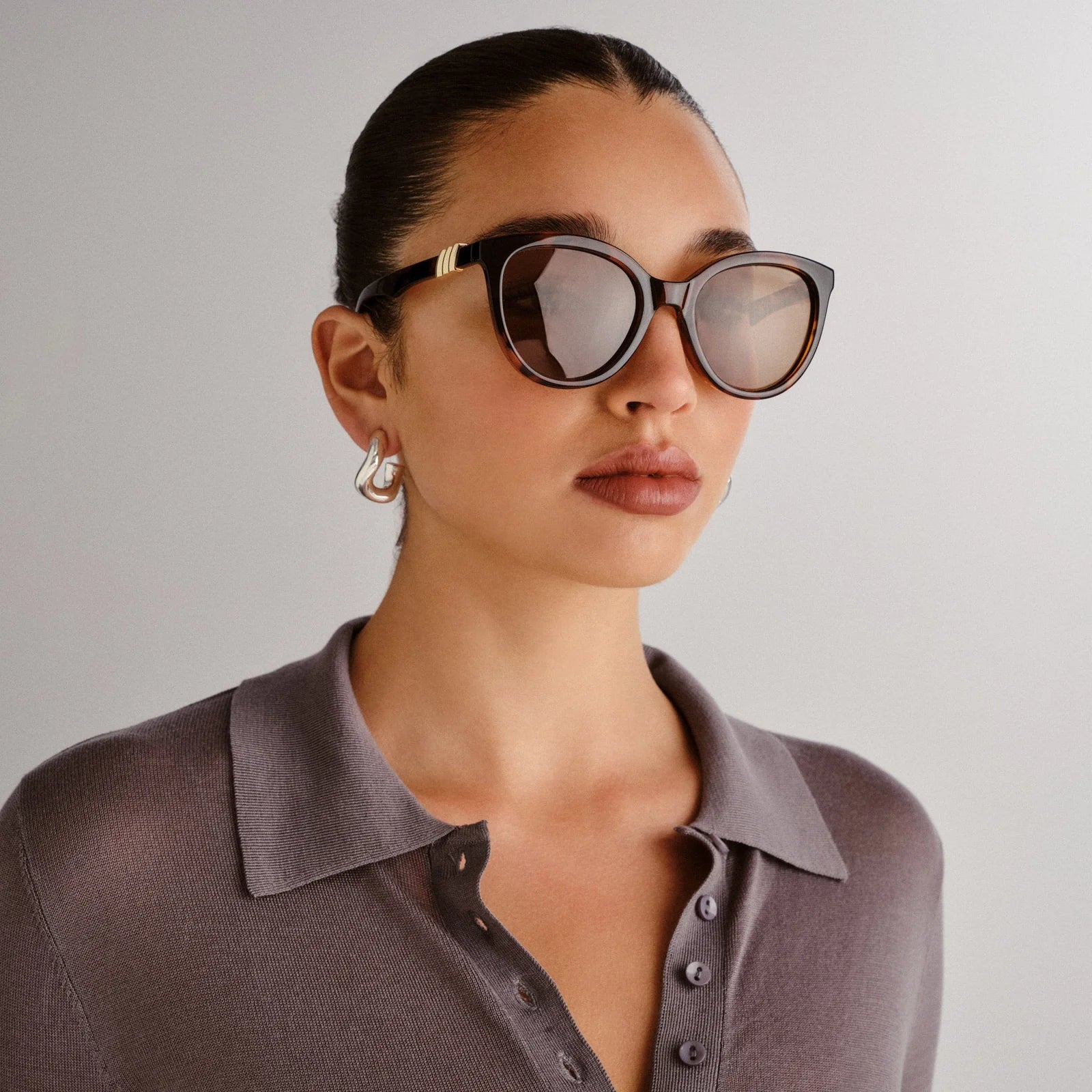 Le Specs The Muse Sunglasses | Tort