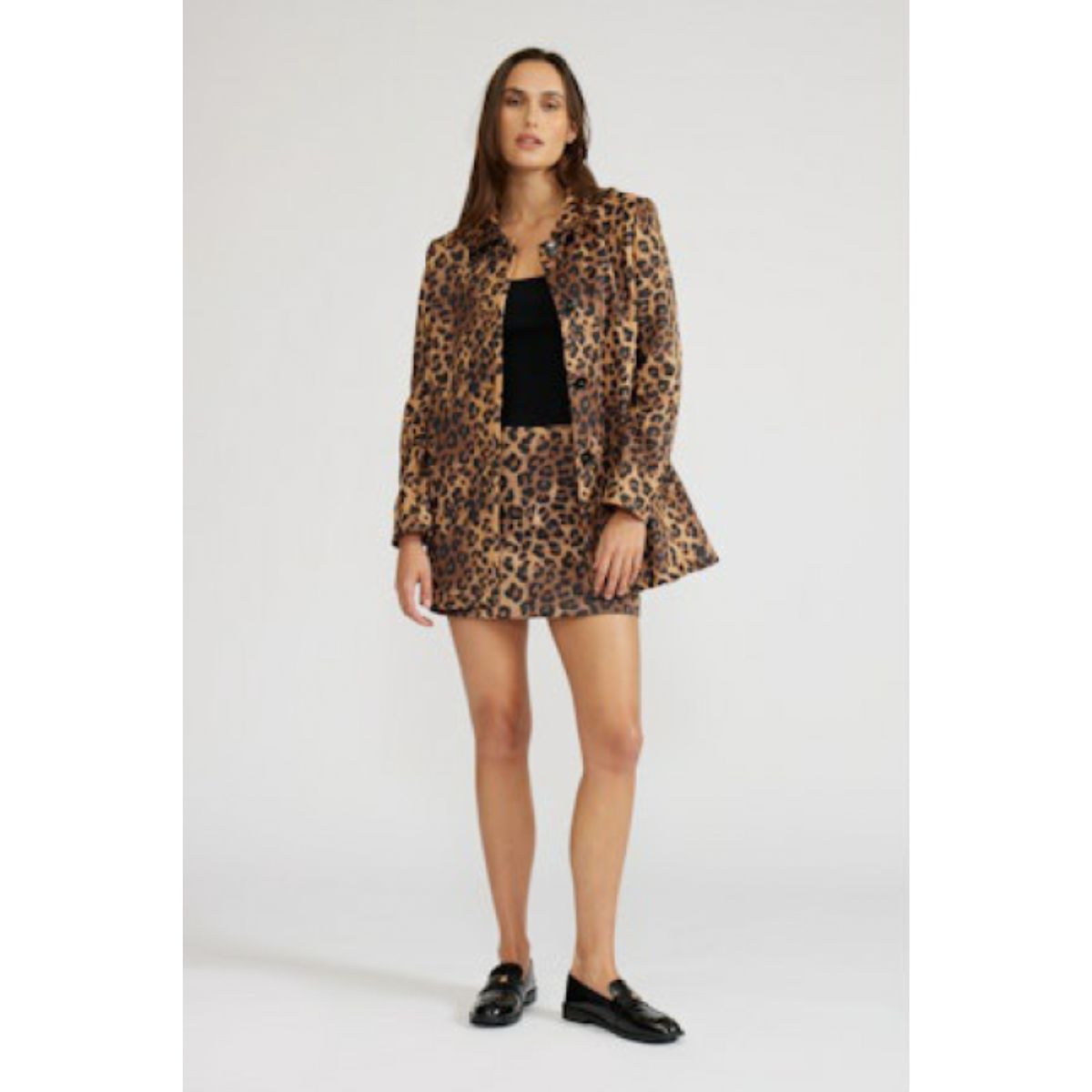 Leopard Animal Print Coat