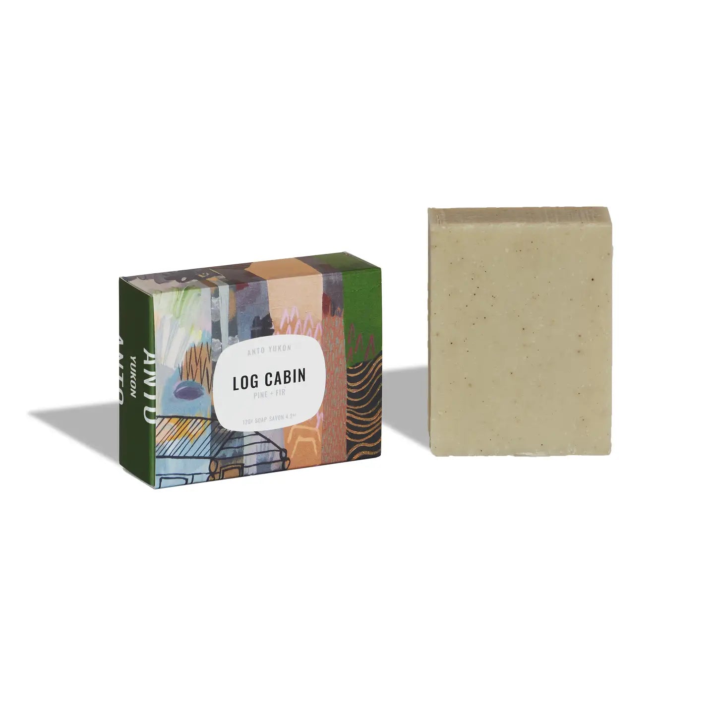 Log Cabin Exfoliating Bar Soap - Public Mercantile