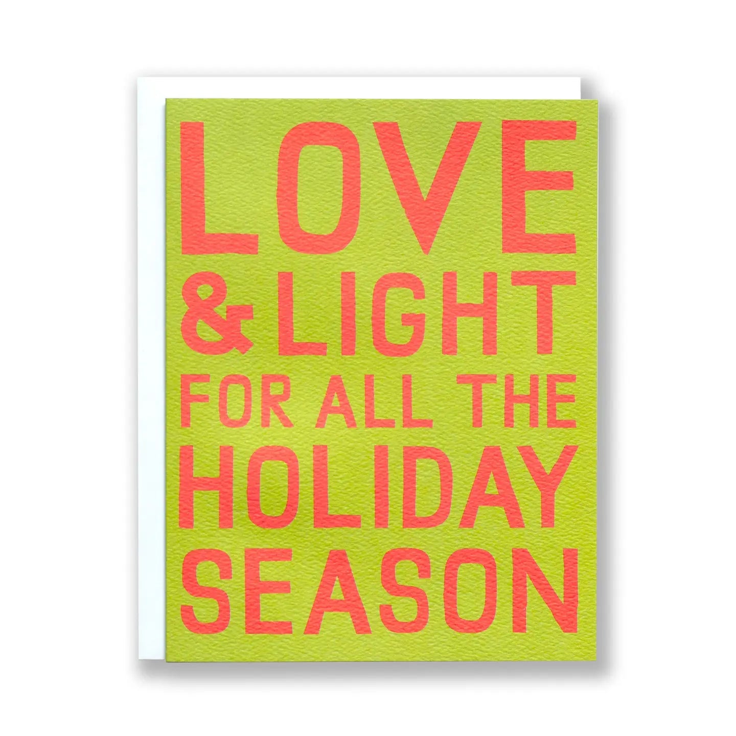Love & Light Holiday Card