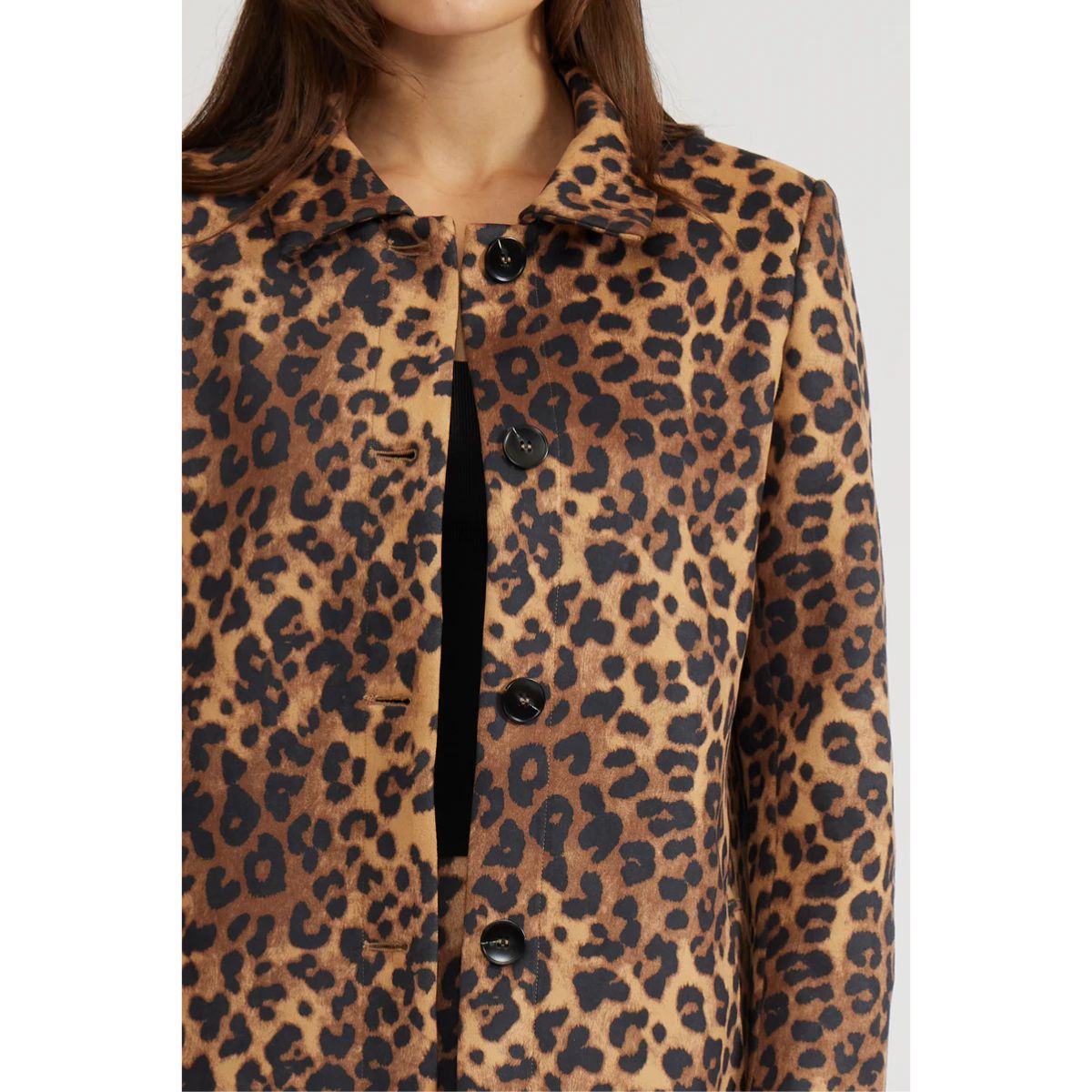 Leopard Animal Print Coat