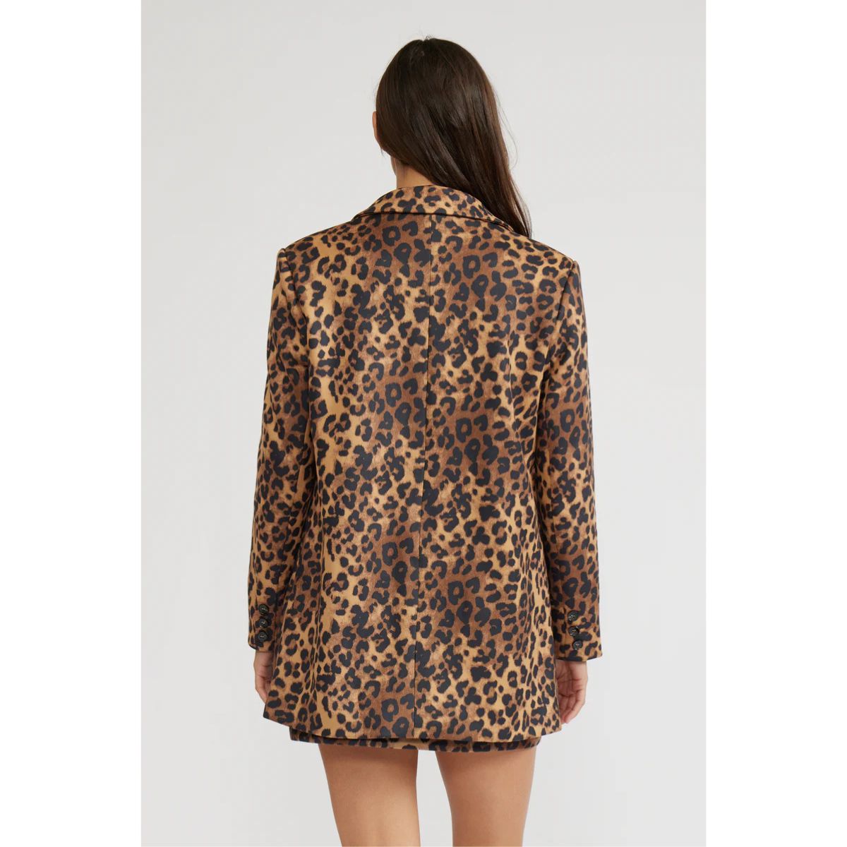 Leopard Animal Print Coat