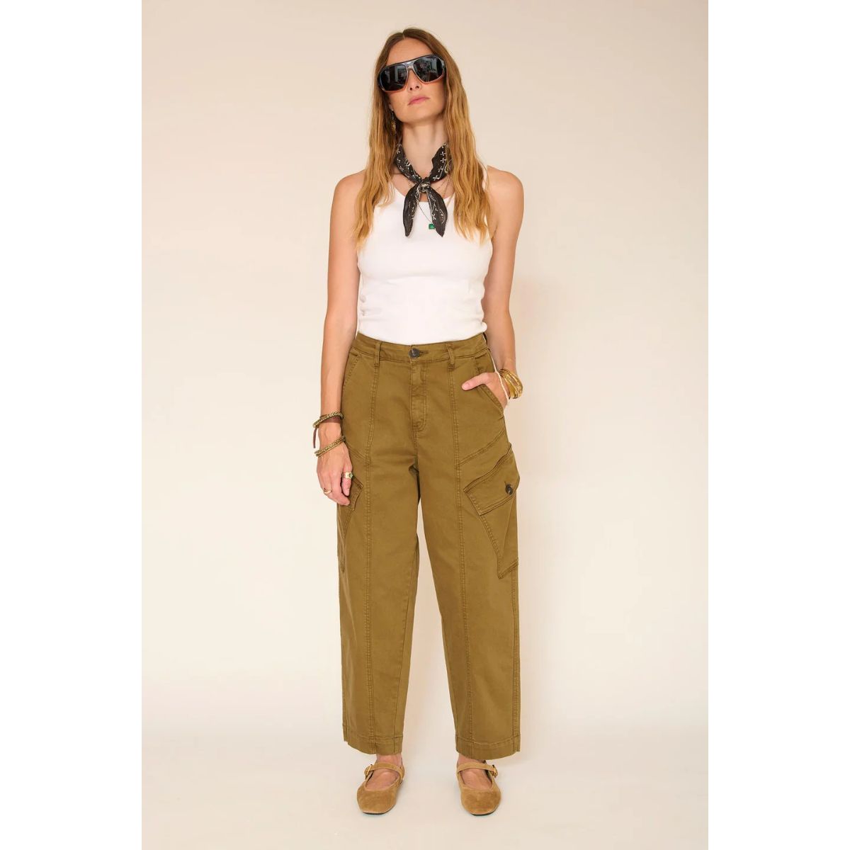 Paros Missouri Cargo Pants — Khaki - Public Mercantile
