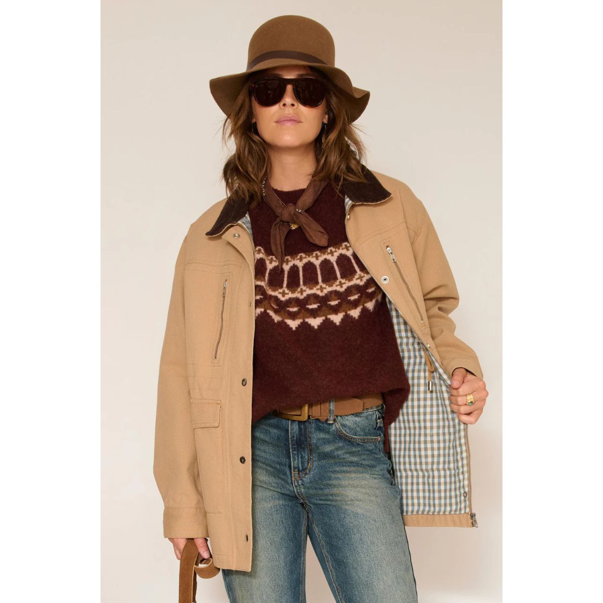 Madina Jacket — Sand