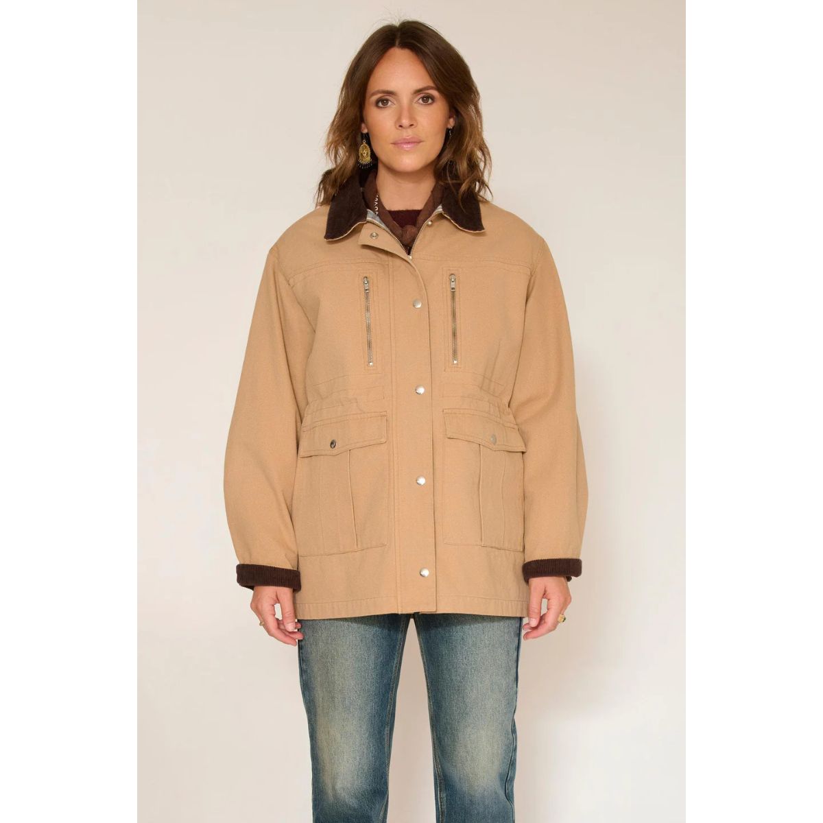 Madina Jacket — Sand