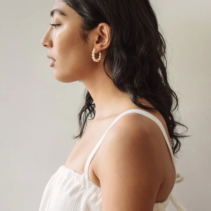 Michelle Pearl Hoops - Kara Yoo - Public Mercantile