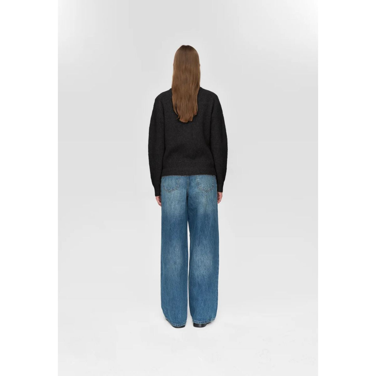 Minimum Kora Mohair Cardigan — Black - Public Mercantile