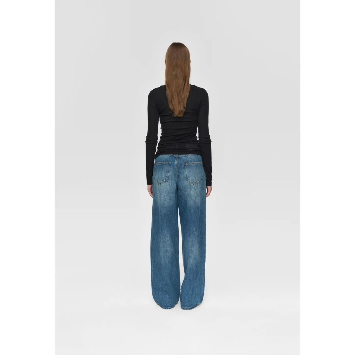 Minimum Natasha Merino Wool Jumper â Black