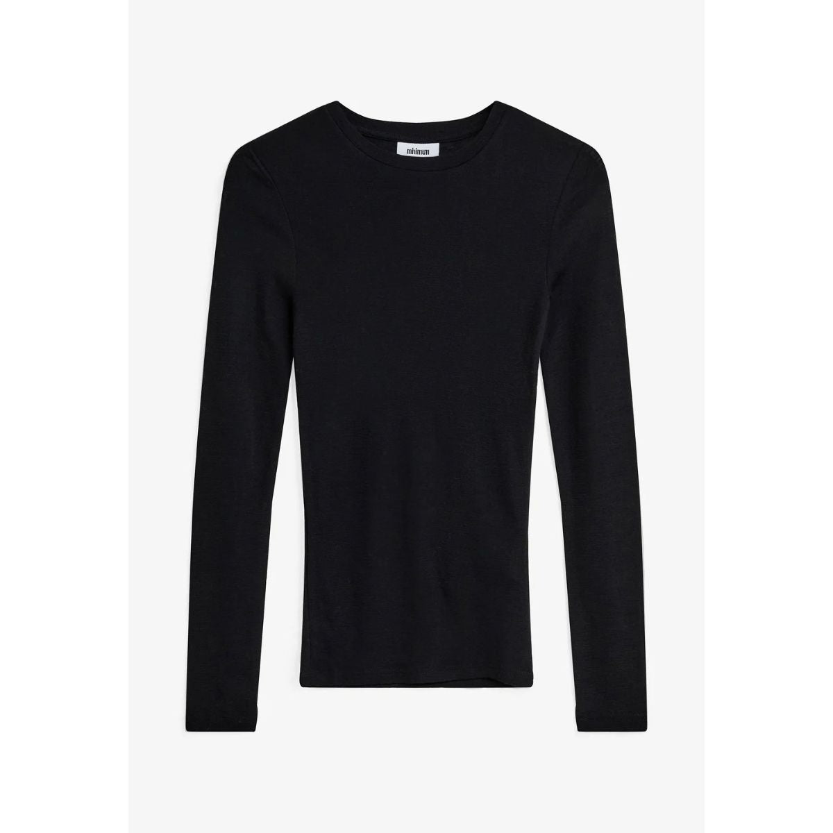 Minimum Natasha Merino Wool Jumper â Black