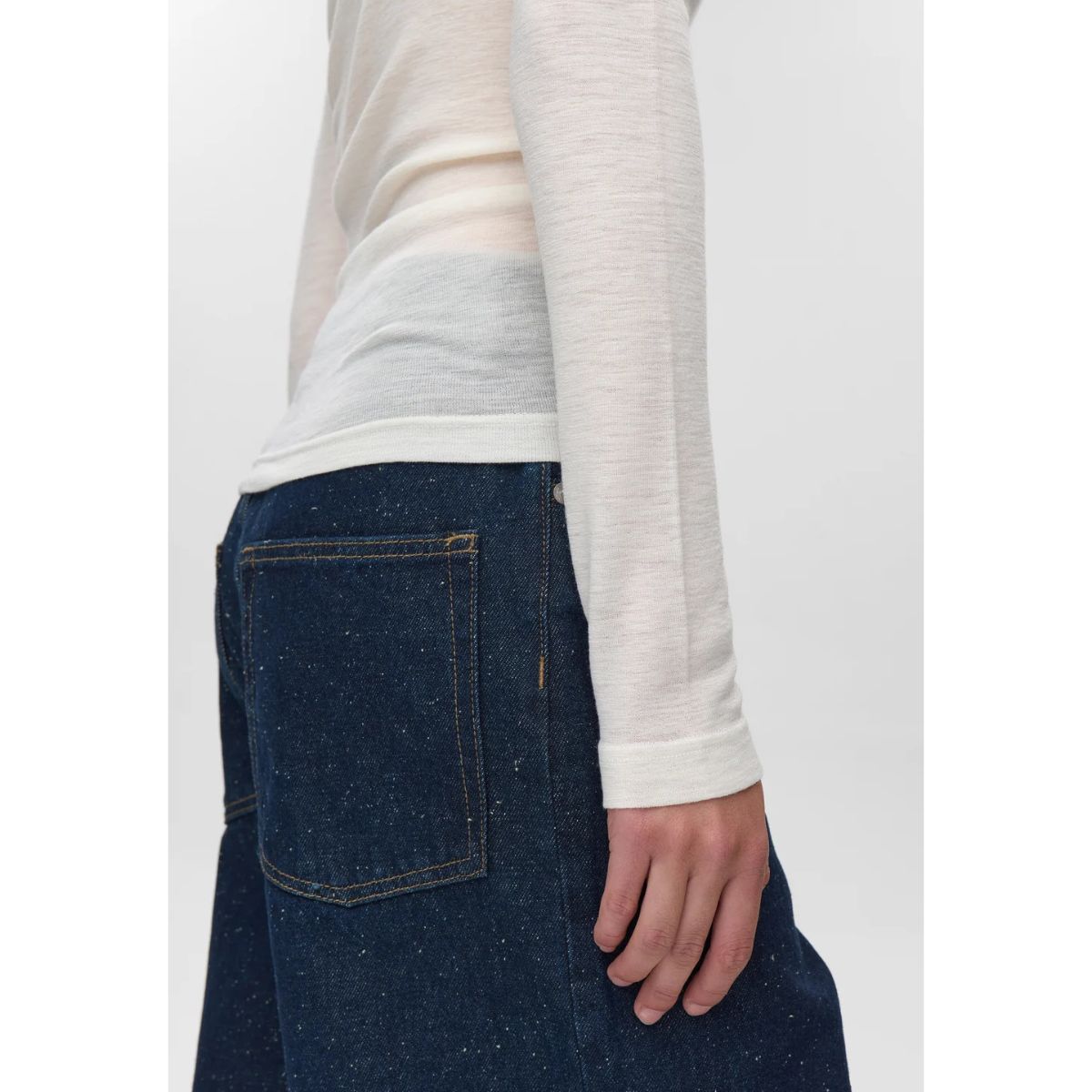 Minimum Natasha Merino Wool Jumper — Coco Milk - Public Mercantile