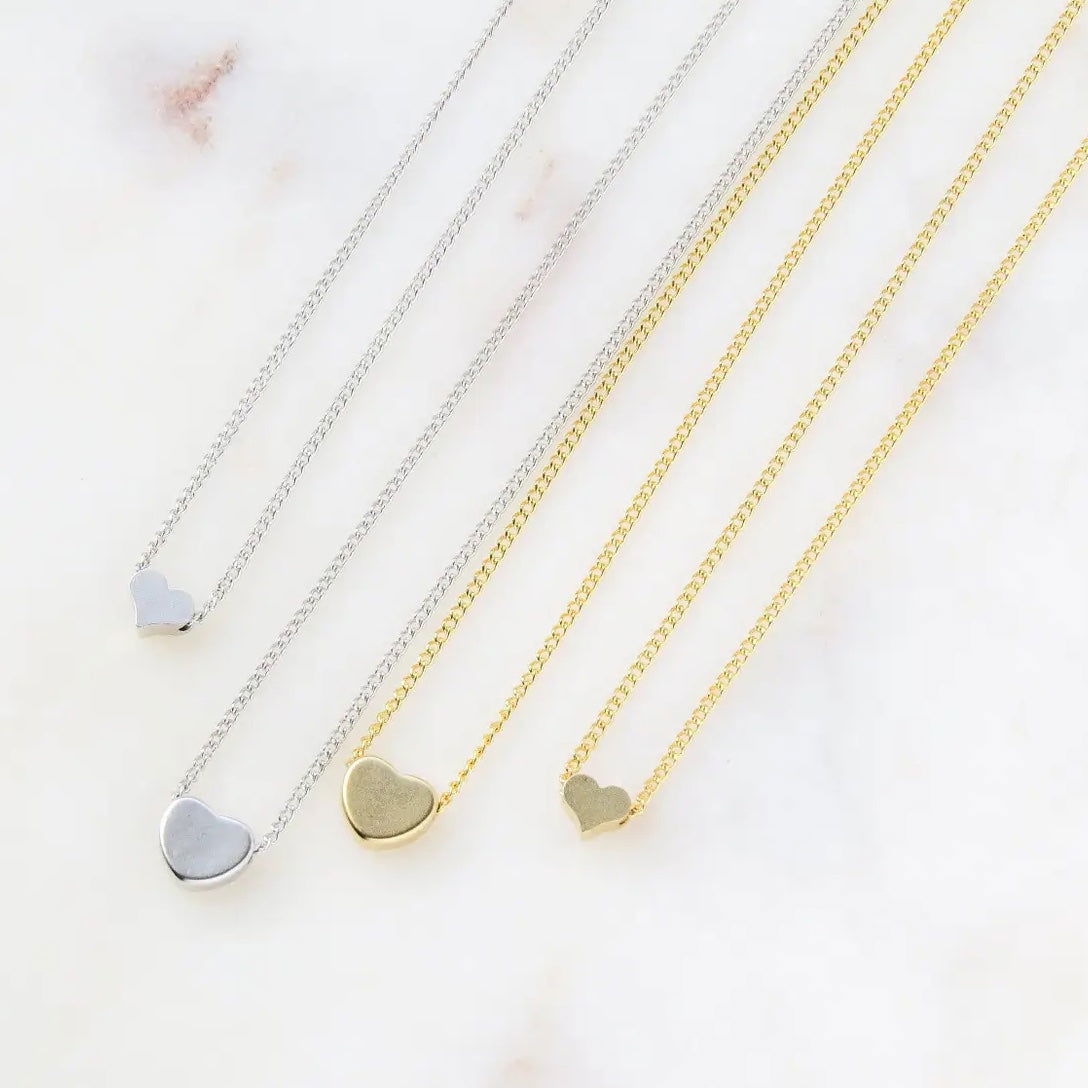 Mom and Me Heart Necklace - Public Mercantile